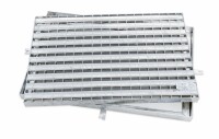 K60-Barfussrost mit Zarge, 600 x 1200 mm