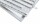 K60-Barfussrost mit Zarge, 600 x 1200 mm