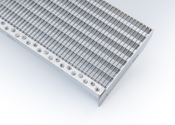 P-Stufe / 1000x270 / 35x2 / 30x10 / V2A Edelstahl
