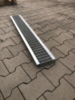 Outlet- P- Rost / 125 x 1100 mm / TS 25 x 2 mm / MW 30 x...