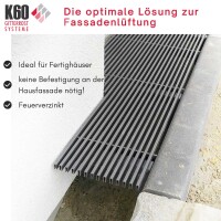 Winkelkonsole Typ 1 für Rostbreite 288 mm