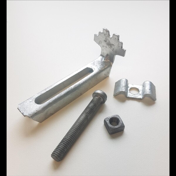 Gitterrost-Befestigung MW 20x20 mm