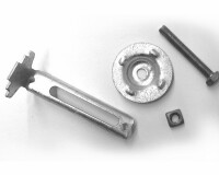 Gitterrost-Befestigung MW 30 x 30 mm V4A Edelstahl