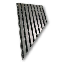K60-Barfußrost 288 x 1000 mm // Ecke links
