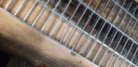 Outlet- P- Rost / 737 x 737 mm , 25x2 mm, 31x9 mm, verzinkt