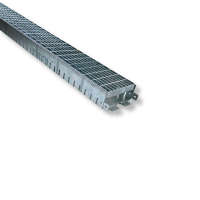 Fassadenrinne zur Entwässerung | Länge 1000mm, Breite 100mm, Höhe 50-70mm verzinkt Fassadenrinne zur Entwässerung | Länge 1000mm, Breite 100mm, Höhe 50-70mm verzinkt