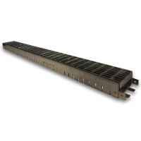 Fassadenrinne 1000x200x50 mm verzinkt