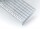 Outlet-P-Stufe 1000 x 305 mm / 30 x 2 / 30 x 30 / R12