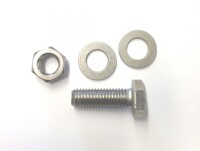 Schraubensatz für Gitterroststufen M12 V2A
